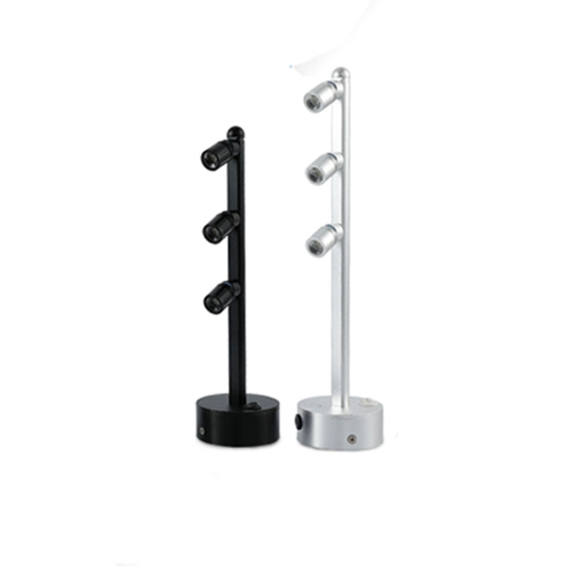 led柜台充电2W展柜立杆射灯3W 5w珠宝柱子黄金首饰玉器展示灯