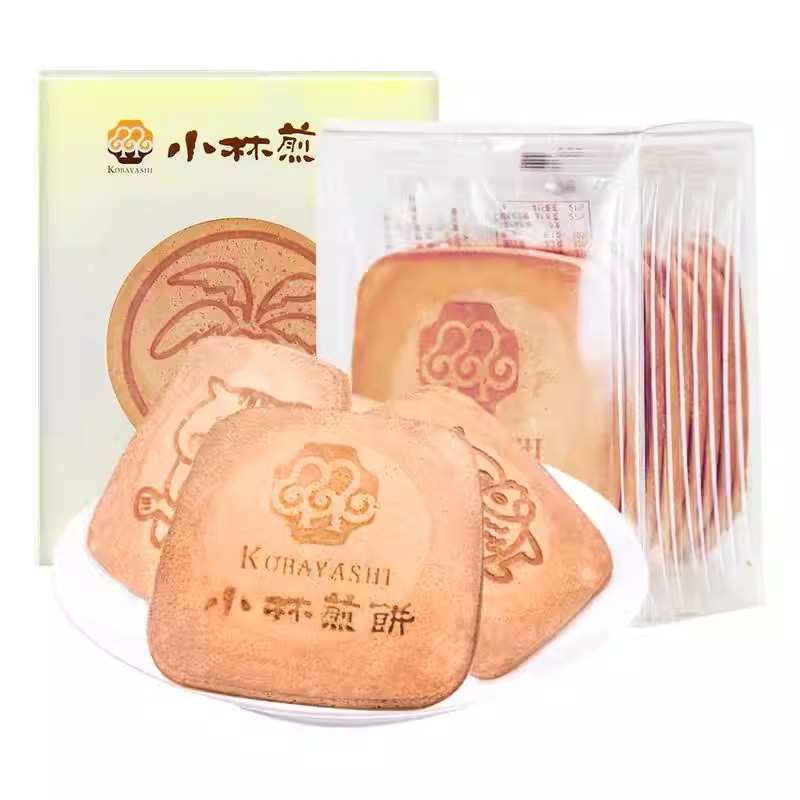 小林煎饼吉祥煎饼椰子点心零食浓浓蛋香糕点休闲网红食品台湾美食