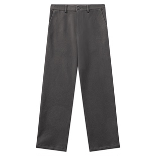 GWIT 美拉德三色经典款冬季重磅加厚毛呢小西裤休闲裤男士呢子裤