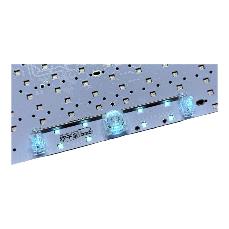 AE64 Max客制化PCB/兼容Gh60/满血双子星/EverGlide/双灯/0.001mm