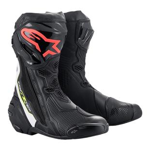 A星骑行靴SUPERTECH R摩托车专业赛道靴机车靴防摔打孔摩托靴四季