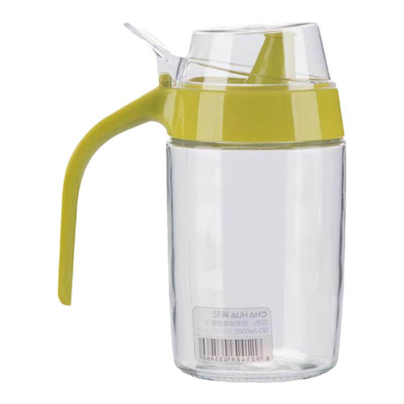 茶花弹压式鹰嘴玻璃油壶