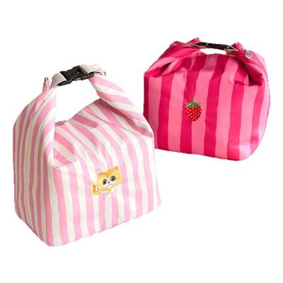 可调节空间大小丨手提饭盒袋