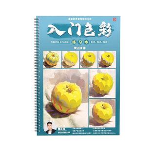 黄正极色彩练习本美术绘画色彩临摹范本入门水粉色彩静物书籍美术教材美术生校考国美美院画册高考联考教学书