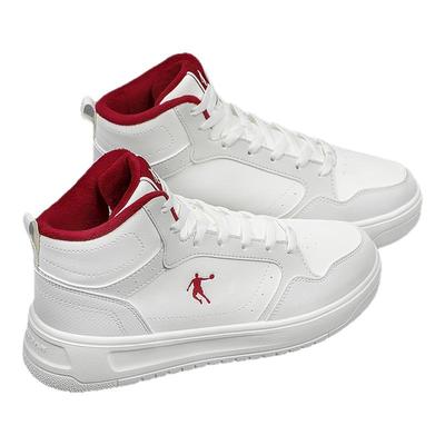 乔丹女鞋2025新款冬季加绒运动鞋