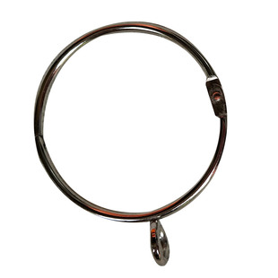 窗帘挂环吊环窗纱挂钩金属罗马圈罗马环挂环闭口活口带耳圈圈带孔