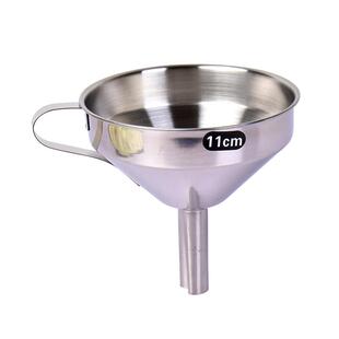 厨房多用途大口径不锈钢漏斗油壶酒壶液体分装器倒油器加厚酒漏斗