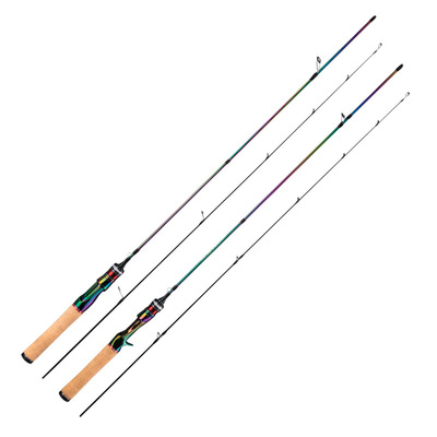 达瓦凌云路亚微物竿碳素实心竿稍