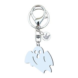 搞怪小幽灵钥匙扣女精致书包挂件可爱个性挂饰品摩托车钥匙链男生
