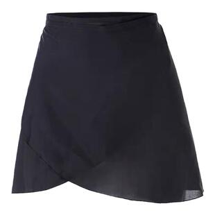 Sansha法国三沙芭蕾舞裙成人雪纺短裙舞蹈围裙系带练习半身纱裙女