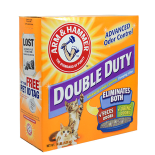 海鸥狒狒 美国铁锤力槌除臭凝结团猫砂紫标14磅 02148 超性价猫砂