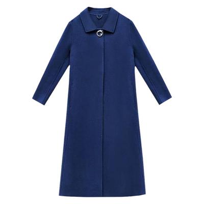 时尚双面羊毛呢大衣外套