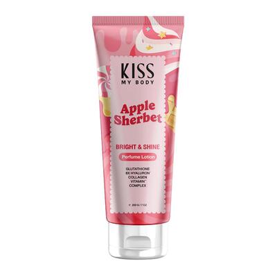 Kiss my body【泰国进口】春夏滋润保湿香氛身体乳苹果冰沙香200g