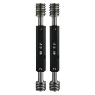 公制细牙螺纹塞规*0.5*0.75*1.25螺纹通止规6H牙规螺丝规量具定做