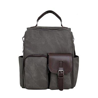 英伦复古双肩包女旅游通勤背包