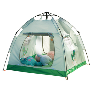 速开儿童帐篷大空间便携式可折叠帐篷室内外游玩睡觉防蚊防风适用