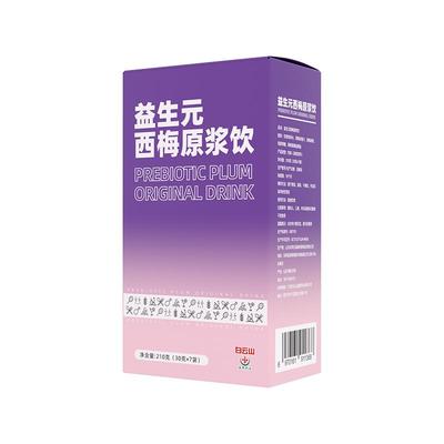 益生元西梅原浆饮西梅汁