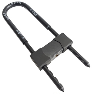 u型锁挂锁防水防盗锁头家用锁门钥匙大门长锁玻璃门c级u形锁门锁