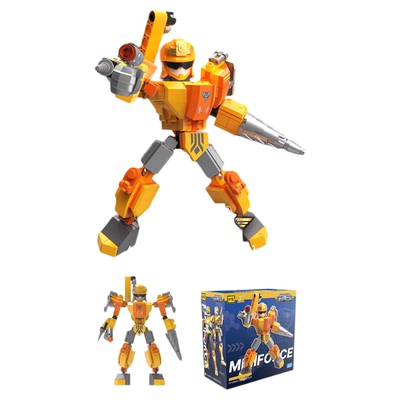 佳奇积木迷你特工队超级战警