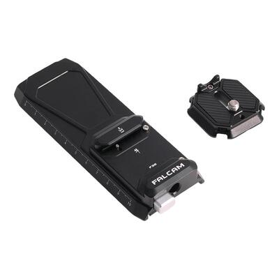 FALCAM小隼 F38防偏转快装套件适用大疆RS5/RS4 Pro/RS3/RS3 Pro /RS2/RSC2曼富图快拆便携快装板