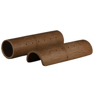 富贵包修复用硬圆竹筒艾草发热枕曲度变直护颈枕竹子颈椎专用枕头