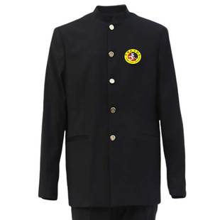 银扣版武术协会裁判服武术套路裁判员服武术扣立领长袖上衣男女款