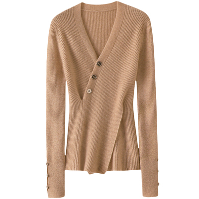 启超官方高端100%纯山羊绒衫