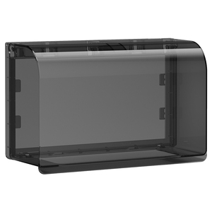 118型二位三位加高粘贴式插座加大防水罩盒卫生间浴室开关防水盒