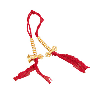 S925银藏式繁星念数计录器手拨串珠手链配饰点数金刚铃杵记录器