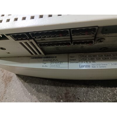 议价原装拆机伦茨变频器EVF9325EV拆机功能包好图片维修