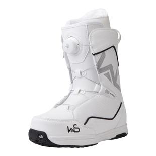 单板滑雪鞋钢丝快穿TGF男女单板加绒户外WS装备白色