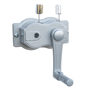 手动凉衣架升降通用阳台手摇晾衣架配件手摇器维修双杆式全套钢丝