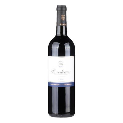 菲利普罗思柴尔德男爵波尔多干红葡萄酒法国原瓶进口红酒礼盒装