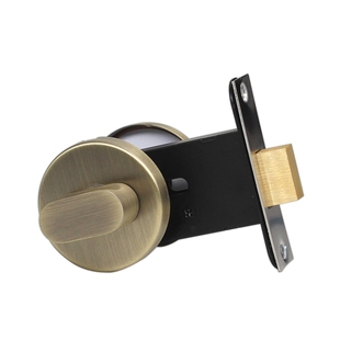 卫生间指示锁不锈钢公共厕所隔断门锁五金配件门扣有无人插销门锁