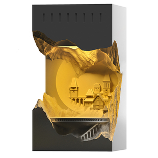 無非良造原创治愈DIY融蜡灯卧室无火香薰融烛灯新婚女生定制礼物