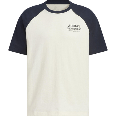 Adidas/阿迪达斯正品夏季新款男女同款圆领透气针织短袖JZ7404