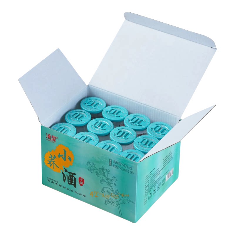 整箱144杯云南小荞酒清香小乔酒