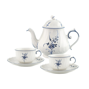 德国villeroyboch唯宝进口陶瓷茶杯家用咖啡杯卢森堡情侣新婚礼物