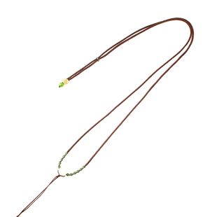 手工编制翡翠吊坠挂绳玉佛玉坠朱砂宝宝红绳子黄金锁骨链简约细款