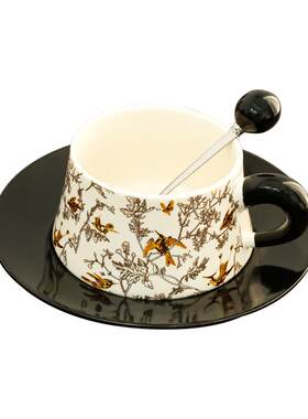咖啡杯精致陶瓷马克杯高档茶杯
