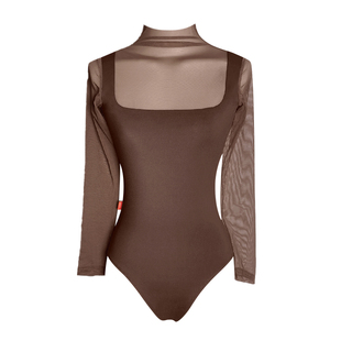 vonsu梵舒芭蕾体服芭蕾舞体操服练功舞蹈服艺术生成人款连体服