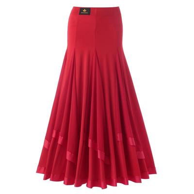 朵俏摩登新款女士比赛服舞裙