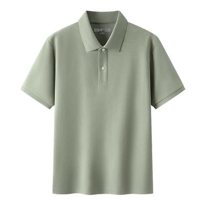 森马吸湿速干凉感纯色POLO衫男士