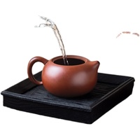 吳成志大師宜興紫砂大紅袍西施壺高端茶具純手工泡茶壺家用西施壺