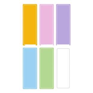 彩色标签贴纸防水可手写自粘便签贴索引不干胶标签贴口取纸小号冰箱食物化妆品贴家用收纳分类标记号贴姓名贴