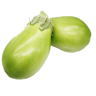 东北绿茄子新鲜烤茄子5斤生吃水果青茄子绿皮茄子 农家蔬菜包邮