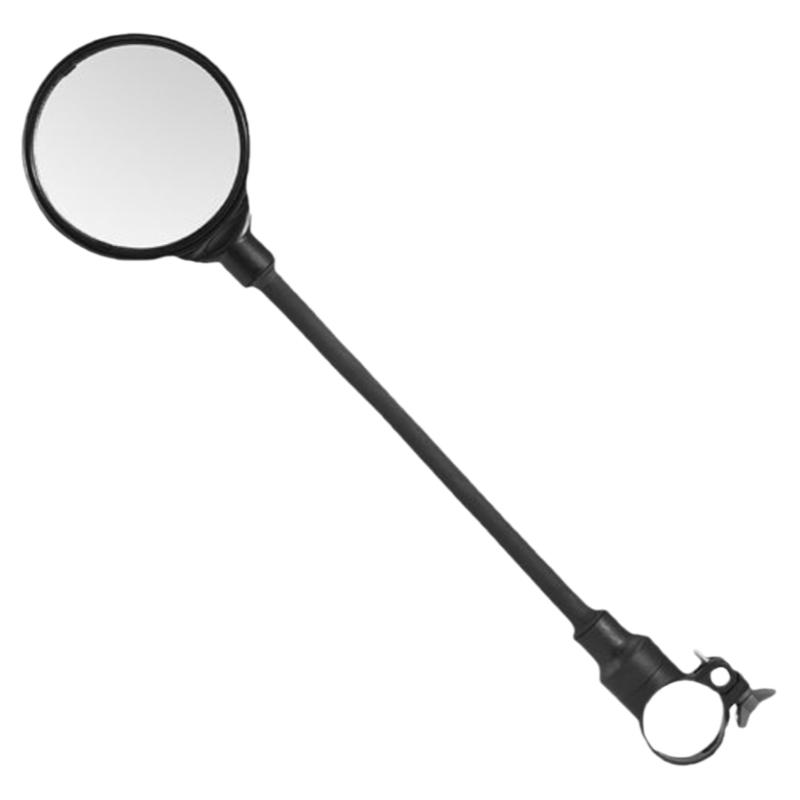 新款可随意调节电动车后视镜摩托滑板单车反光镜子凸面镜改装配件