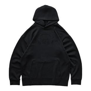 现货 OAKLEY FLEECE HO0DIE 3.7日线抓绒连帽宽松卫衣 24AW