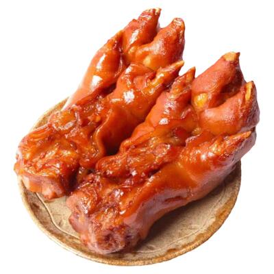 香味佬香酥麻辣猪蹄开袋即食有筋卤猪脚猪肘子零食下酒卤味熟食