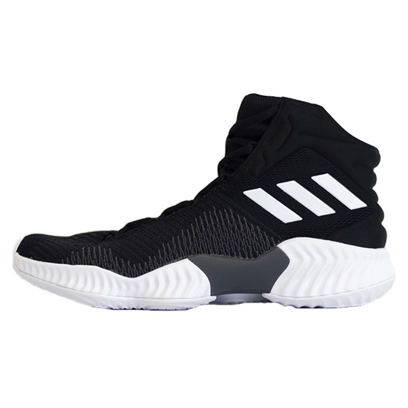 指南针 ADIDAS BOUNCE黑白鸳鸯男高帮实战篮球鞋 FW0902 FW5745